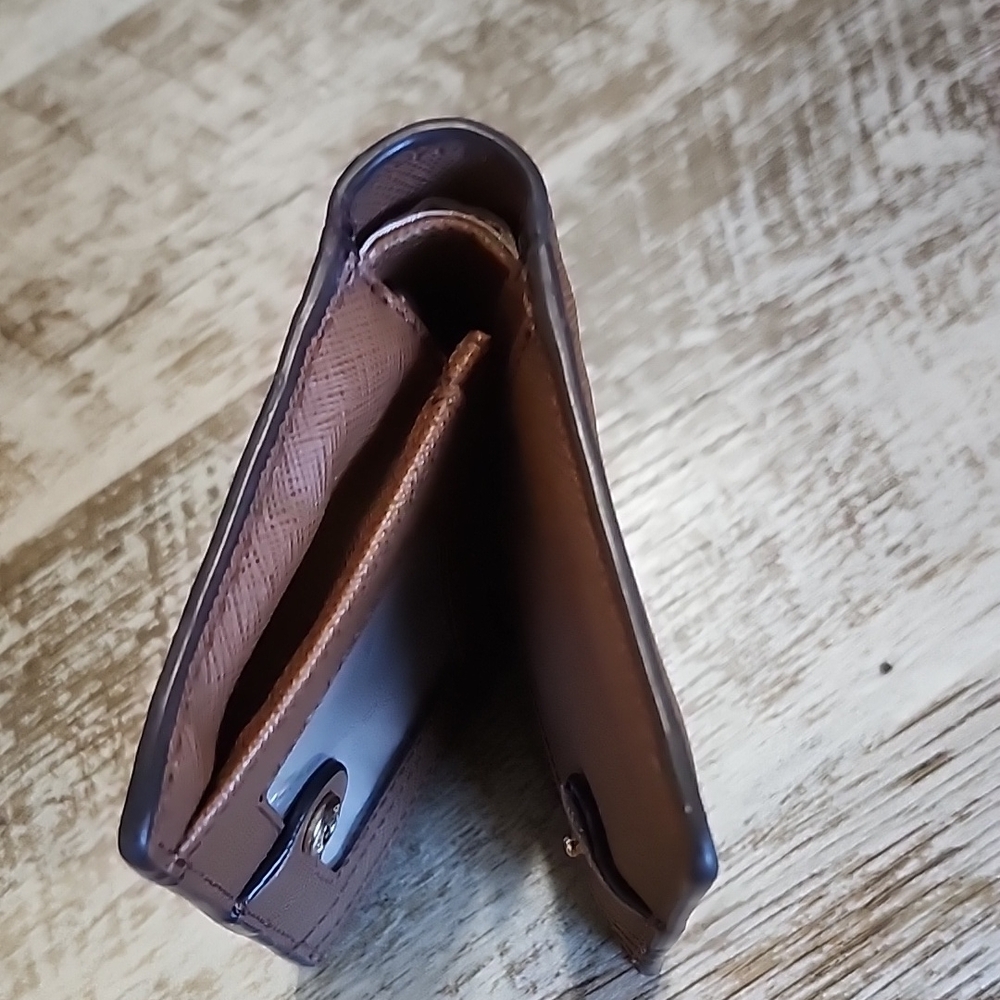 Michael Kors Brown Leather Wallet - Picture 7 of 10